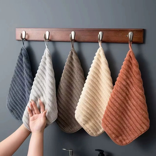 5pcs hand towels quick dry - towels,