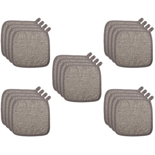 Bathroom use gray hand towels - use,