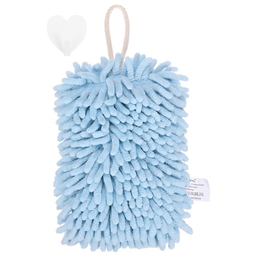 Chenille hand towel with - hand,