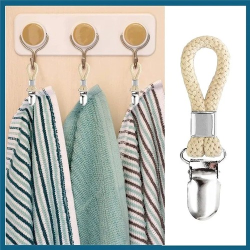 4pcs tea towel hanging - tea, clips