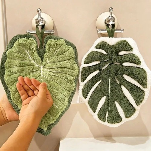 Leaf shaped hand - shaped,
