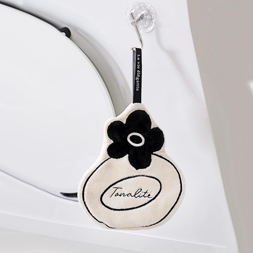 Hand towel with hanging - with, loops