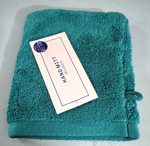Teal pure cotton hand - teal,