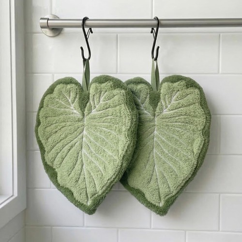 Pack cute leaf shaped - 2, hand