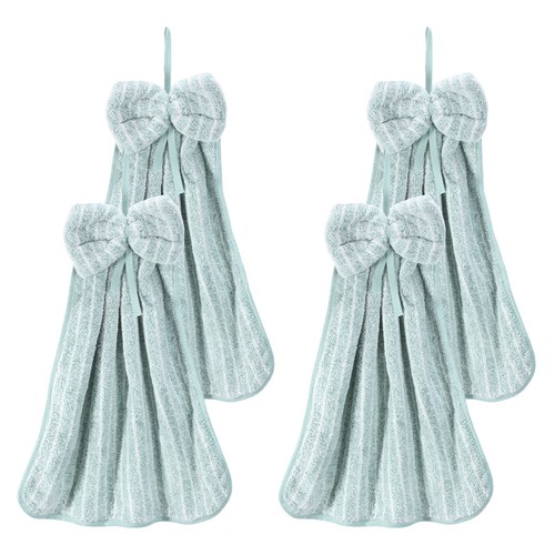 4pcs bow hand towels with - towels,