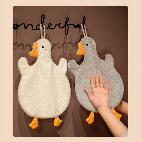 Cute absorbent hand towel - hand, with
