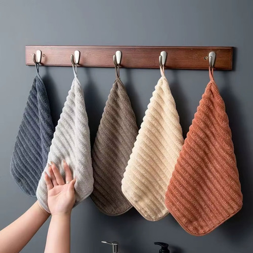 5pcs hand towels quick dry - hand,