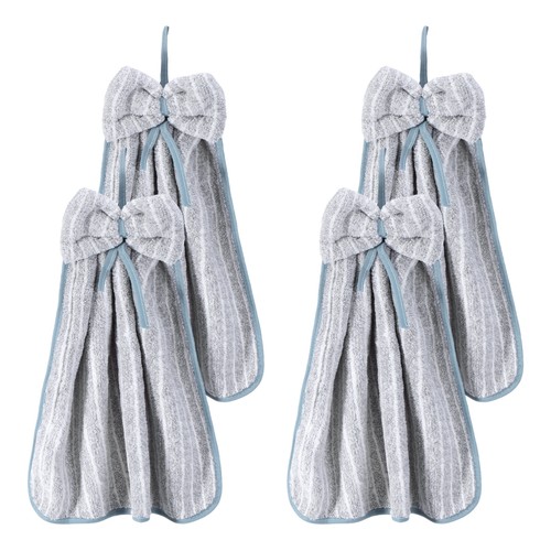 4pcs bow hand towels - hand,