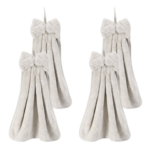 4pcs bow hand towels - hand, with