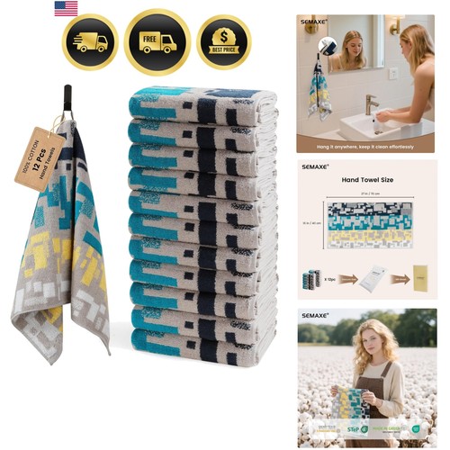 Pack cotton hand towels for - 12-pack,