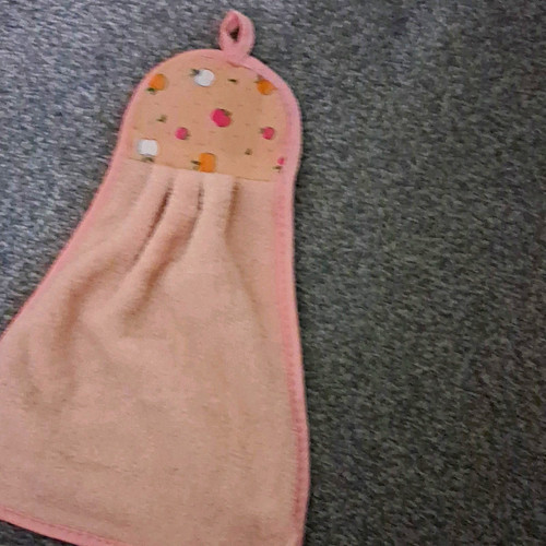 Pink fruit pattern cloth - pattern,