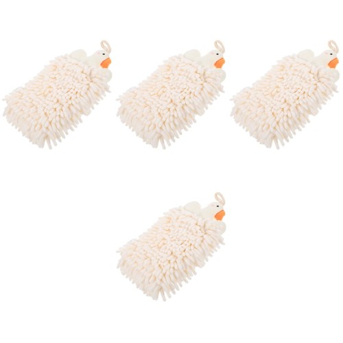Count towels with hanging - with,
