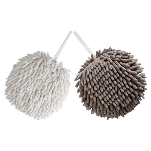 Chenille hand towels with - towels,