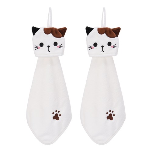 2pcs cute hand - hand, towels,