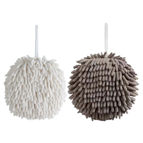 Chenille hand towels with - chenille,