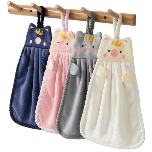 4pcs hanging hand towels - hanging,